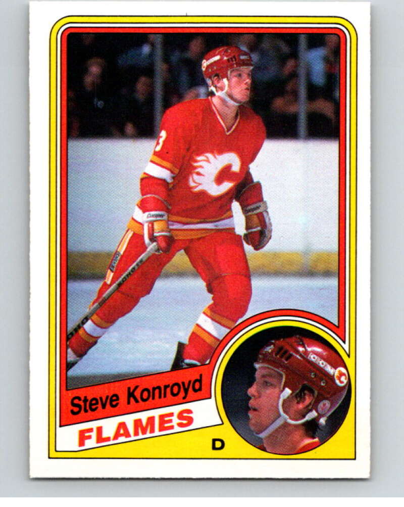 1984-85 O-Pee-Chee #226 Steve Konroyd  Calgary Flames  V64337 Image 1
