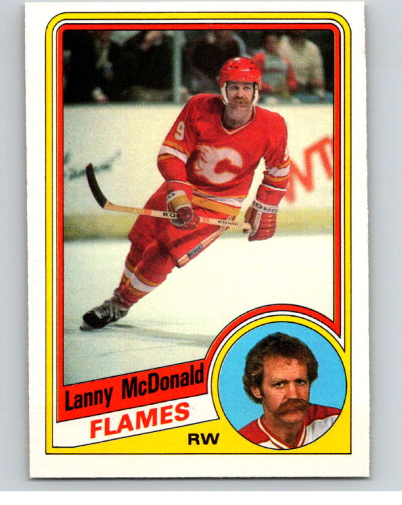 1984-85 O-Pee-Chee #231 Lanny McDonald  Calgary Flames  V64352 Image 1
