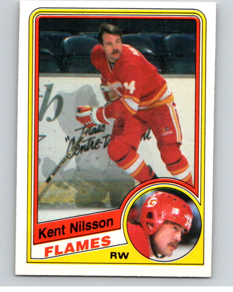 1984-85 O-Pee-Chee #232 Kent Nilsson  Calgary Flames  V64353 Image 1