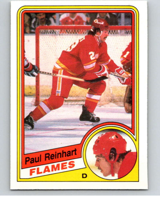 1984-85 O-Pee-Chee #235 Paul Reinhart  Calgary Flames  V64364 Image 1