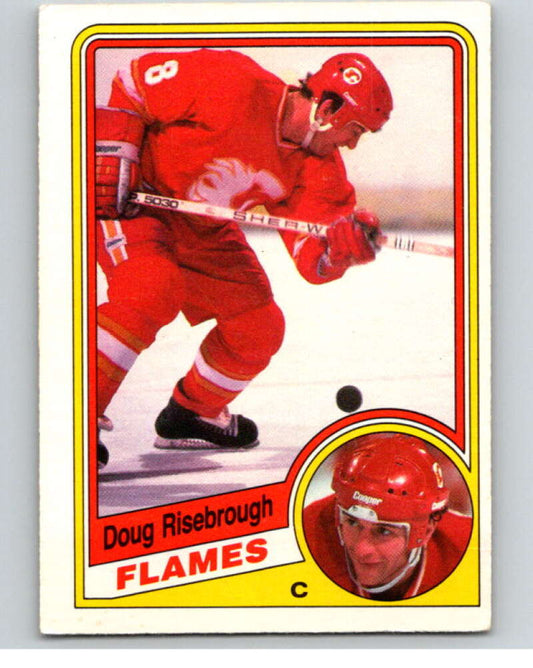 1984-85 O-Pee-Chee #236 Doug Risebrough  Calgary Flames  V64366 Image 1