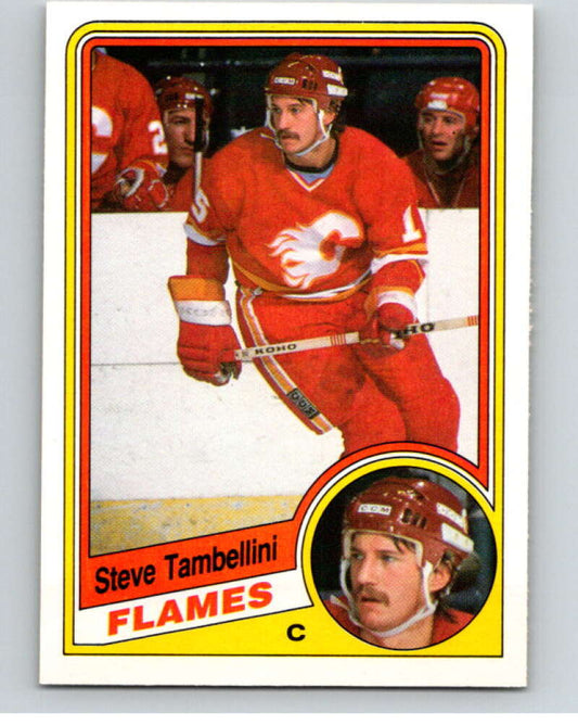 1984-85 O-Pee-Chee #237 Steve Tambellini  Calgary Flames  V64368 Image 1