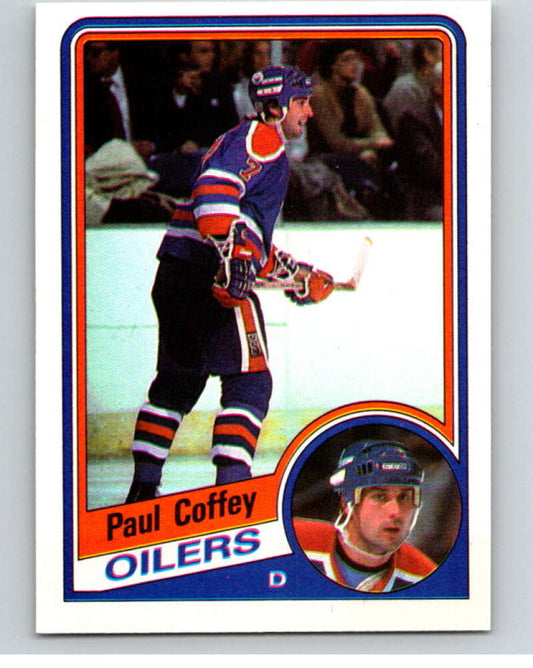 1984-85 O-Pee-Chee #239 Paul Coffey  Edmonton Oilers  V64371 Image 1