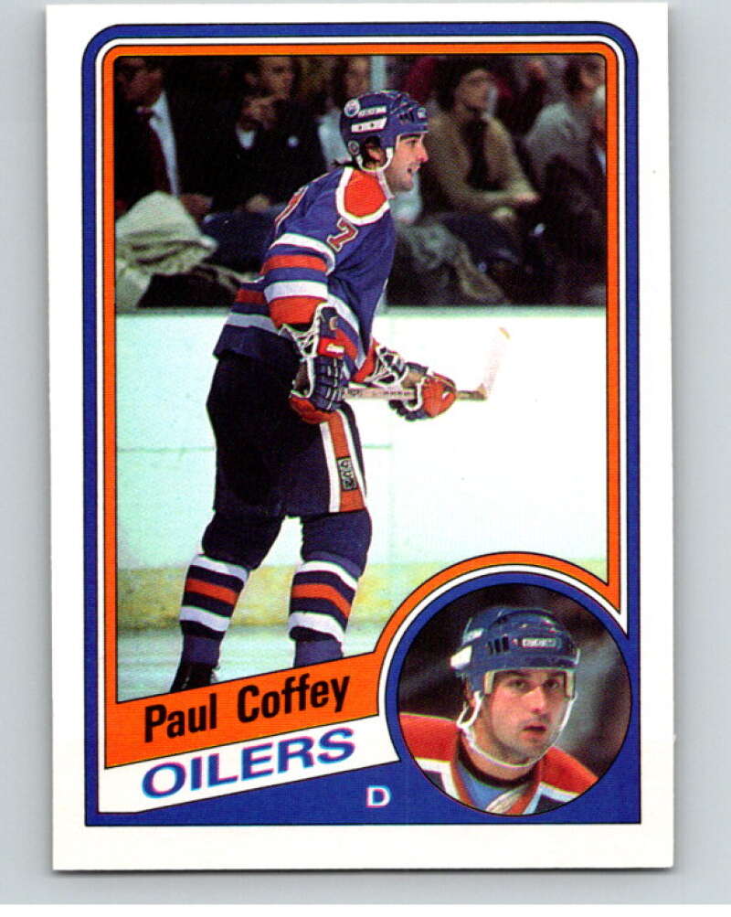 1984-85 O-Pee-Chee #239 Paul Coffey  Edmonton Oilers  V64372 Image 1