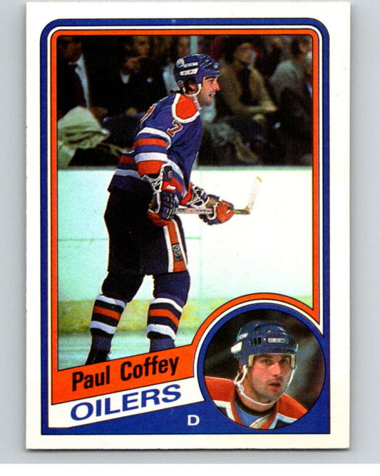 1984-85 O-Pee-Chee #239 Paul Coffey  Edmonton Oilers  V64373 Image 1