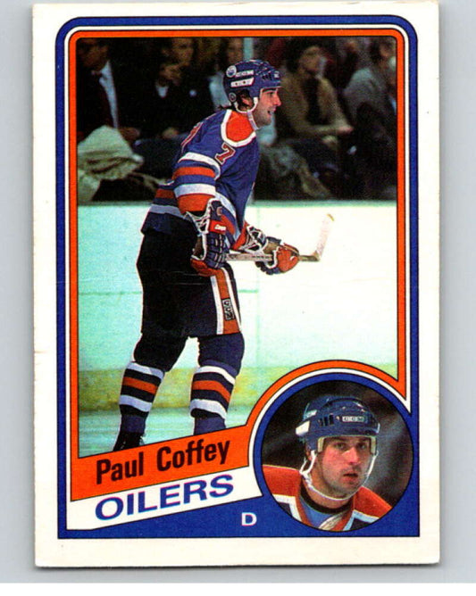 1984-85 O-Pee-Chee #239 Paul Coffey  Edmonton Oilers  V64375 Image 1
