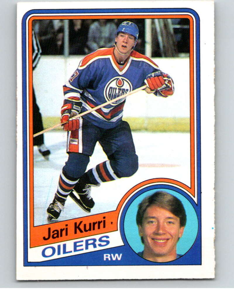 1984-85 O-Pee-Chee #249 Jari Kurri  Edmonton Oilers  V64396 Image 1