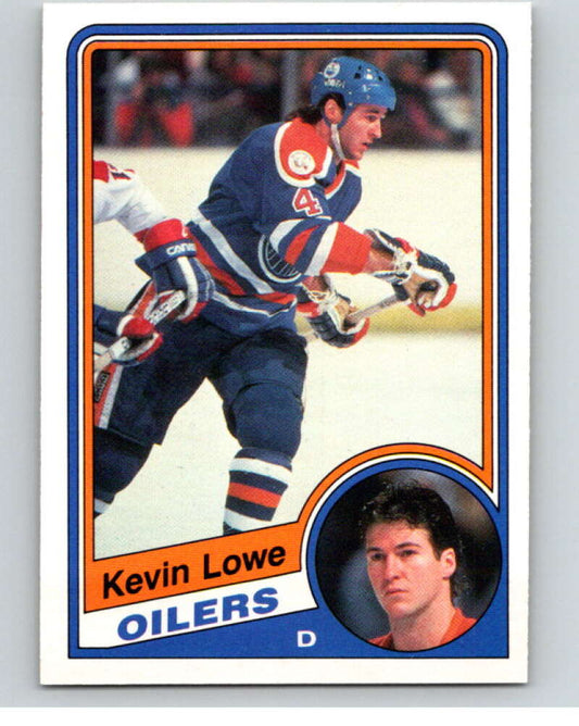 1984-85 O-Pee-Chee #251 Kevin Lowe  Edmonton Oilers  V64400 Image 1