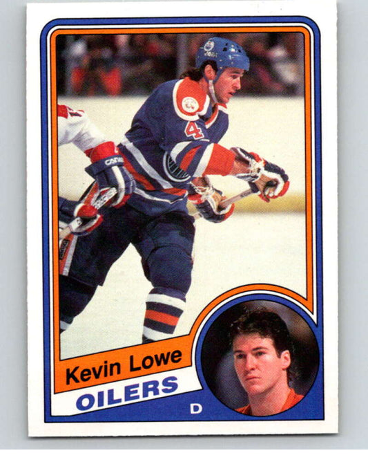 1984-85 O-Pee-Chee #251 Kevin Lowe  Edmonton Oilers  V64783 Image 1