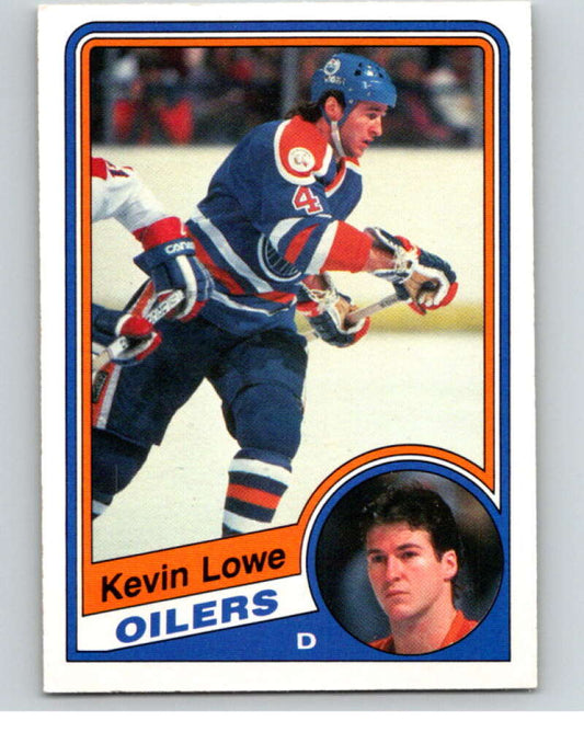 1984-85 O-Pee-Chee #251 Kevin Lowe  Edmonton Oilers  V64401 Image 1