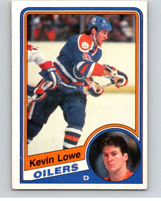 1984-85 O-Pee-Chee #251 Kevin Lowe  Edmonton Oilers  V64402 Image 1
