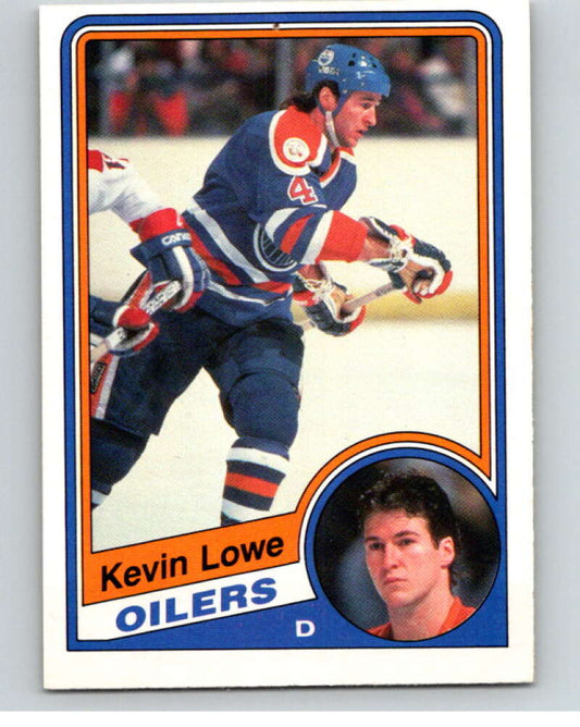 1984-85 O-Pee-Chee #251 Kevin Lowe  Edmonton Oilers  V64403 Image 1