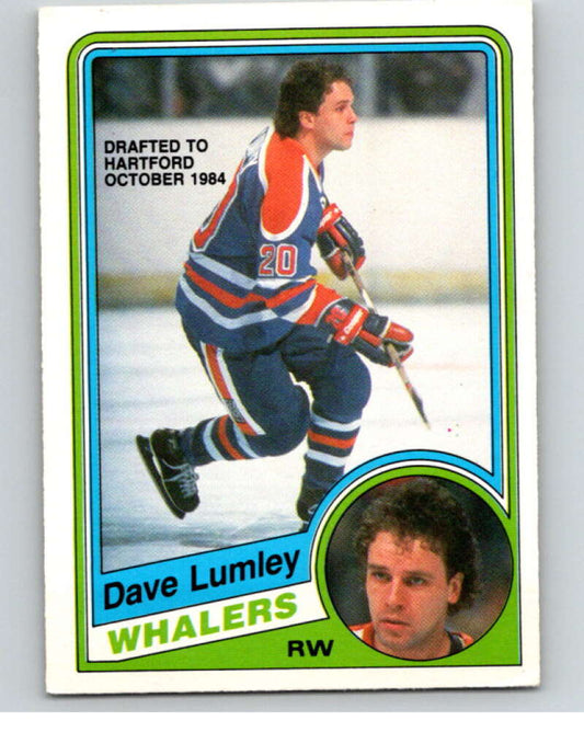 1984-85 O-Pee-Chee #252 Dave Lumley  Edmonton Oilers  V64404 Image 1