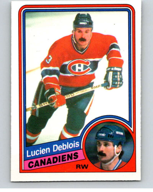 1984-85 O-Pee-Chee #260 Lucien DeBlois  Montreal Canadiens  V64422 Image 1