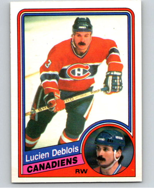 1984-85 O-Pee-Chee #260 Lucien DeBlois  Montreal Canadiens  V64423 Image 1