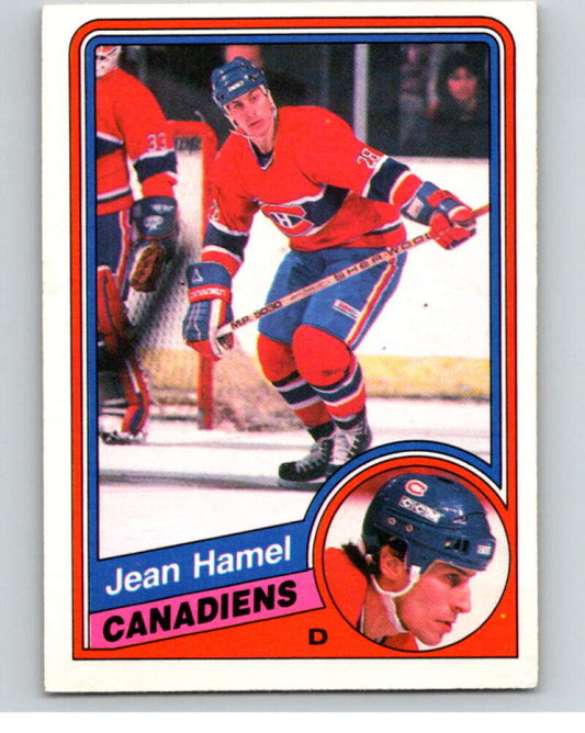 1984-85 O-Pee-Chee #263 Jean Hamel  Montreal Canadiens  V64430 Image 1