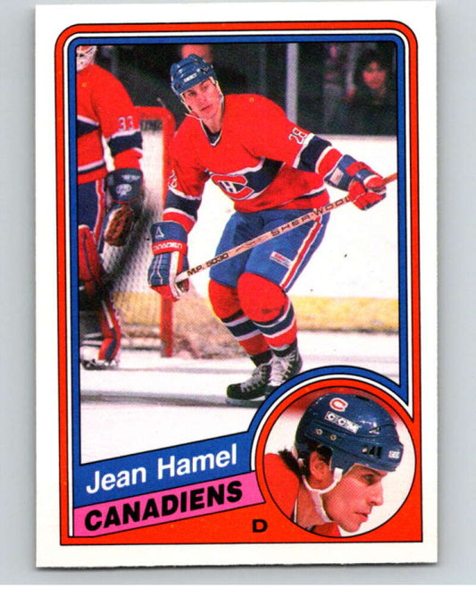 1984-85 O-Pee-Chee #263 Jean Hamel  Montreal Canadiens  V64431 Image 1