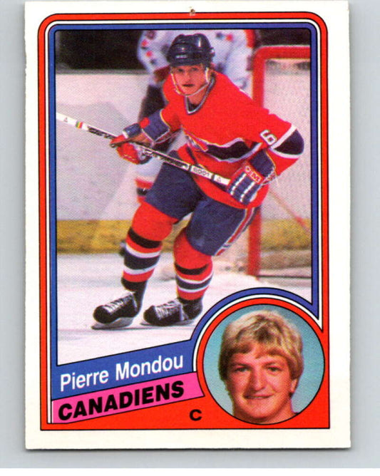 1984-85 O-Pee-Chee #266 Pierre Mondou  Montreal Canadiens  V64439 Image 1
