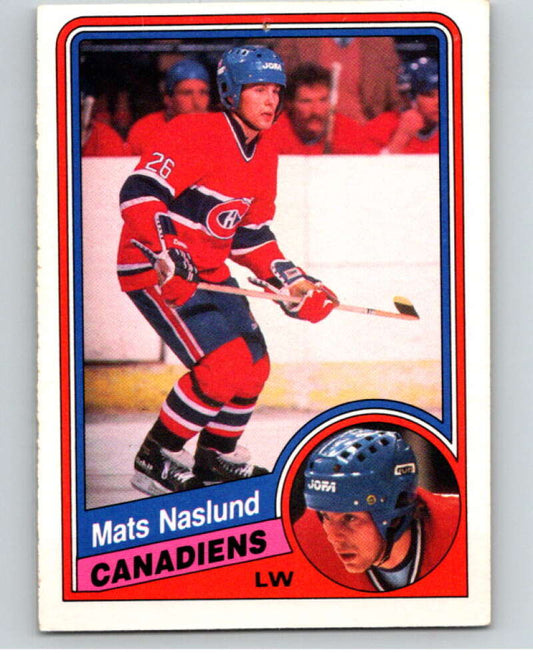 1984-85 O-Pee-Chee #267 Mats Naslund  Montreal Canadiens  V64442 Image 1