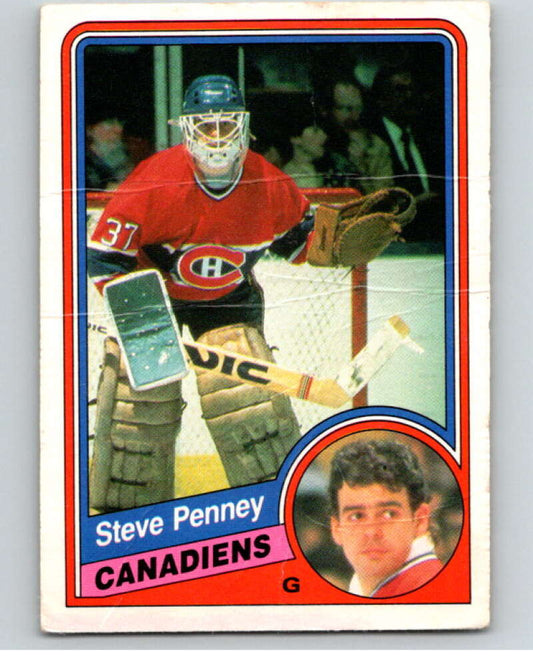 1984-85 O-Pee-Chee #269 Steve Penney  RC Rookie Montreal Canadiens  V64446 Image 1