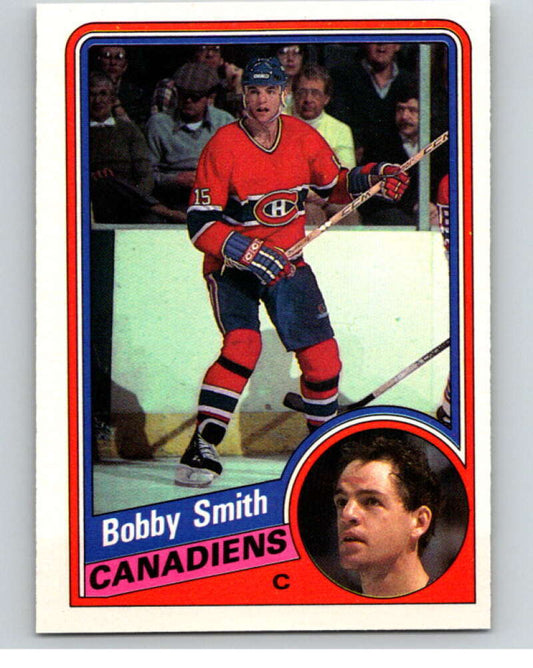 1984-85 O-Pee-Chee #273 Bobby Smith  Montreal Canadiens  V64459 Image 1