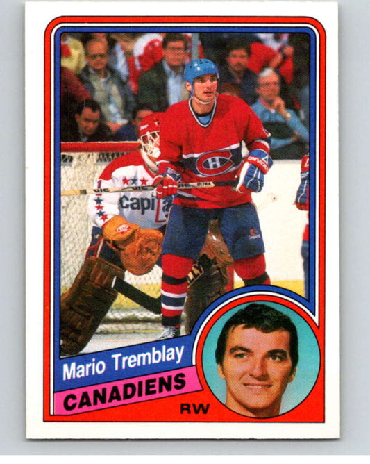 1984-85 O-Pee-Chee #274 Mario Tremblay  Montreal Canadiens  V64464 Image 1