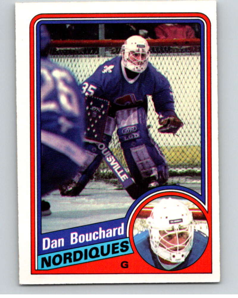 1984-85 O-Pee-Chee #277 Dan Bouchard  Quebec Nordiques  V64469 Image 1