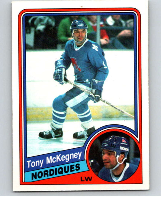1984-85 O-Pee-Chee #283 Tony McKegney  Quebec Nordiques  V64484 Image 1