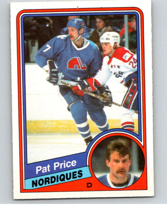 1984-85 O-Pee-Chee #286 Pat Price  Quebec Nordiques  V64496 Image 1