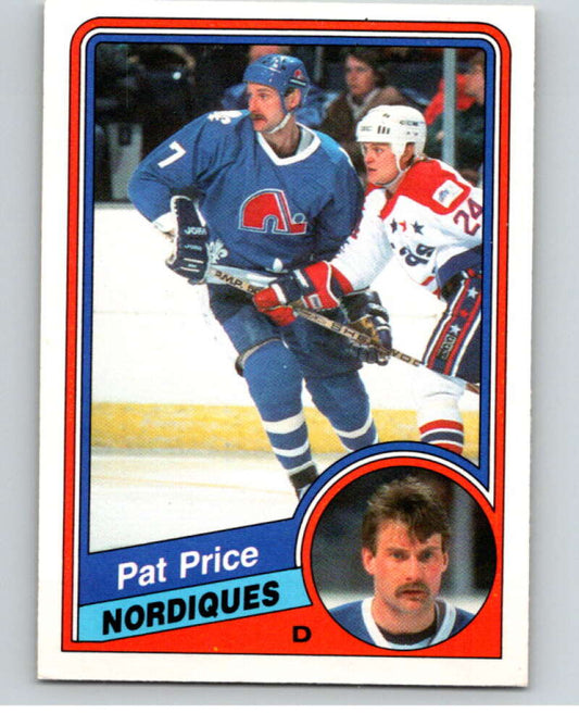 1984-85 O-Pee-Chee #286 Pat Price  Quebec Nordiques  V64497 Image 1