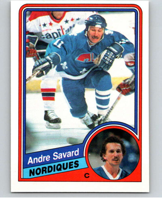 1984-85 O-Pee-Chee #288 Andre Savard  Quebec Nordiques  V64499 Image 1