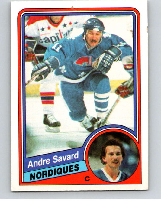 1984-85 O-Pee-Chee #288 Andre Savard  Quebec Nordiques  V64501 Image 1