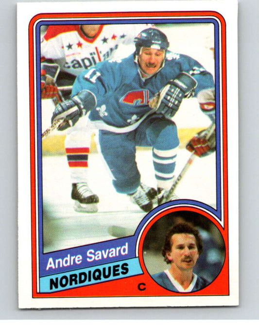 1984-85 O-Pee-Chee #288 Andre Savard  Quebec Nordiques  V64502 Image 1