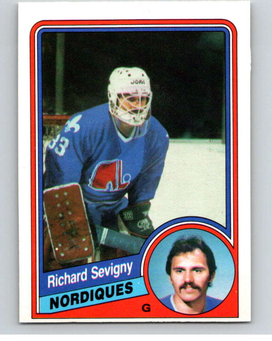 1984-85 O-Pee-Chee #289 Richard Sevigny  Quebec Nordiques  V64504 Image 1