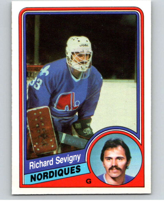 1984-85 O-Pee-Chee #289 Richard Sevigny  Quebec Nordiques  V64505 Image 1