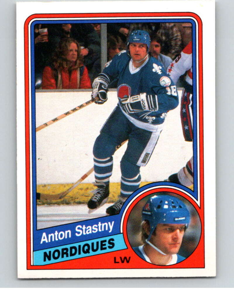 1984-85 O-Pee-Chee #291 Anton Stastny  Quebec Nordiques  V64510 Image 1