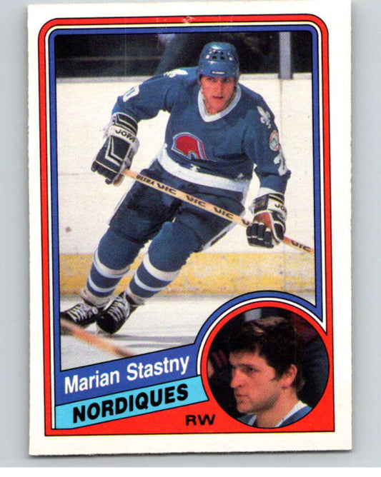 1984-85 O-Pee-Chee #292 Marian Stastny  Quebec Nordiques  V64511 Image 1