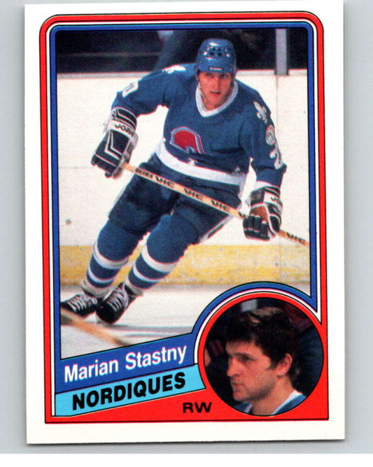 1984-85 O-Pee-Chee #292 Marian Stastny  Quebec Nordiques  V64512 Image 1