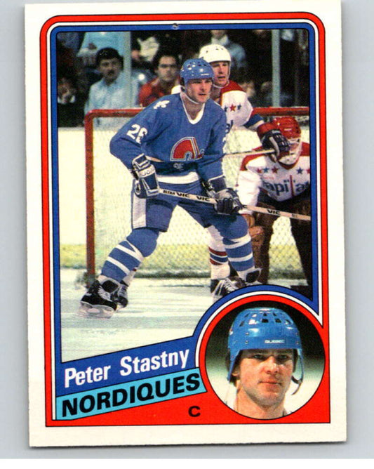 1984-85 O-Pee-Chee #293 Peter Stastny  Quebec Nordiques  V64514 Image 1