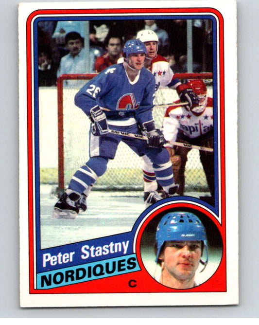 1984-85 O-Pee-Chee #293 Peter Stastny  Quebec Nordiques  V64515 Image 1