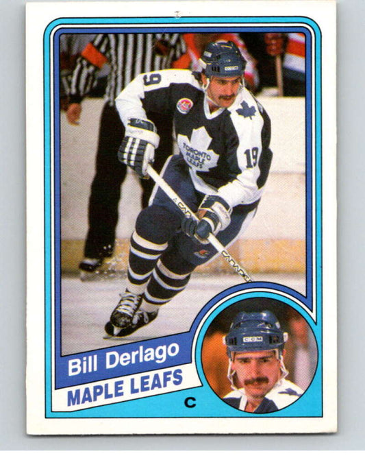 1984-85 O-Pee-Chee #300 Bill Derlago  Toronto Maple Leafs  V64533 Image 1