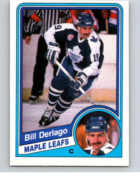 1984-85 O-Pee-Chee #300 Bill Derlago  Toronto Maple Leafs  V64534 Image 1