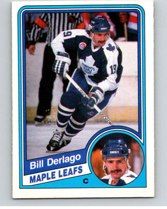 1984-85 O-Pee-Chee #300 Bill Derlago  Toronto Maple Leafs  V64535 Image 1