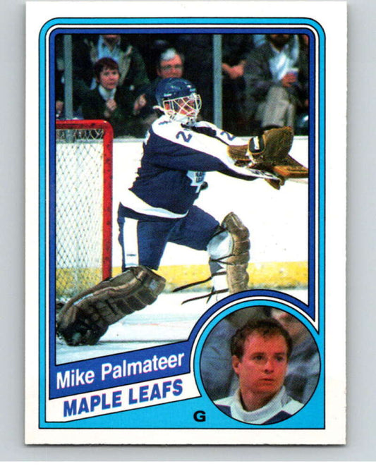1984-85 O-Pee-Chee #308 Mike Palmateer  Toronto Maple Leafs  V64558 Image 1