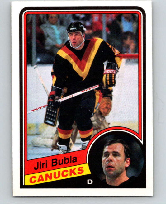 1984-85 O-Pee-Chee #315 Jiri Bubla  Vancouver Canucks  V64584 Image 1