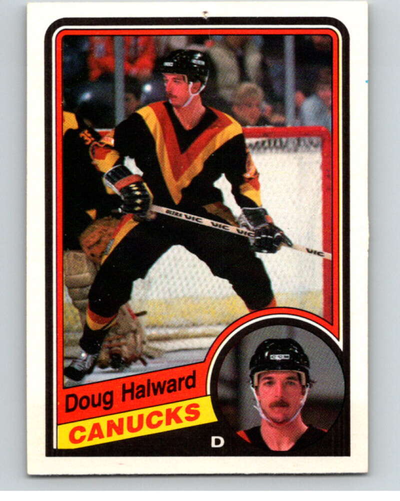 1984-85 O-Pee-Chee #320 Doug Halward  Vancouver Canucks  V64598 Image 1