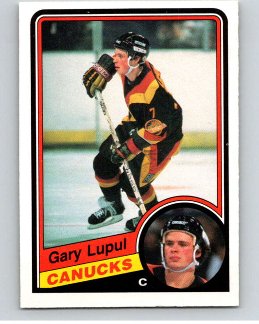 1984-85 O-Pee-Chee #323 Gary Lupul  Vancouver Canucks  V64611 Image 1
