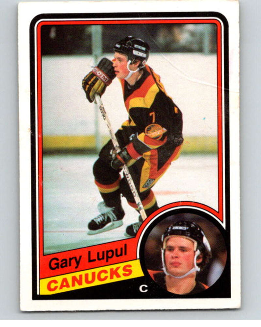 1984-85 O-Pee-Chee #323 Gary Lupul  Vancouver Canucks  V64612 Image 1