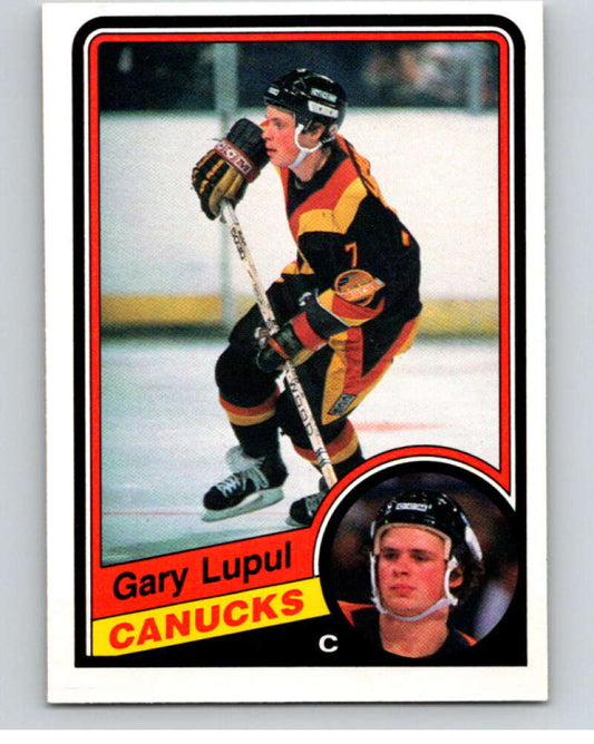 1984-85 O-Pee-Chee #323 Gary Lupul  Vancouver Canucks  V64613 Image 1