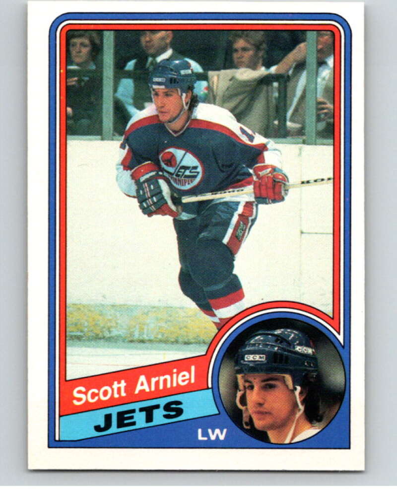 1984-85 O-Pee-Chee #333 Scott Arniel  Winnipeg Jets  V64635 Image 1